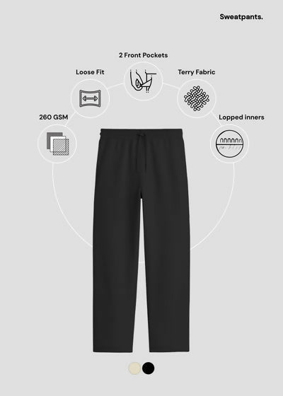 Black Sweat pants