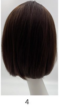 Sleek Carly 100% Human Hair Bob Wig With Fringe 10" Inch
