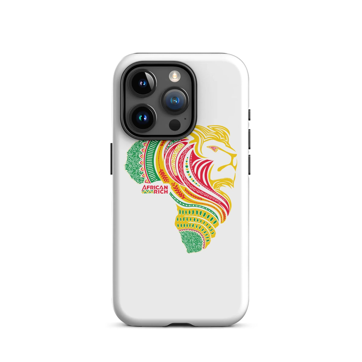 African Print Tough case for Iphone 15 Pro Max