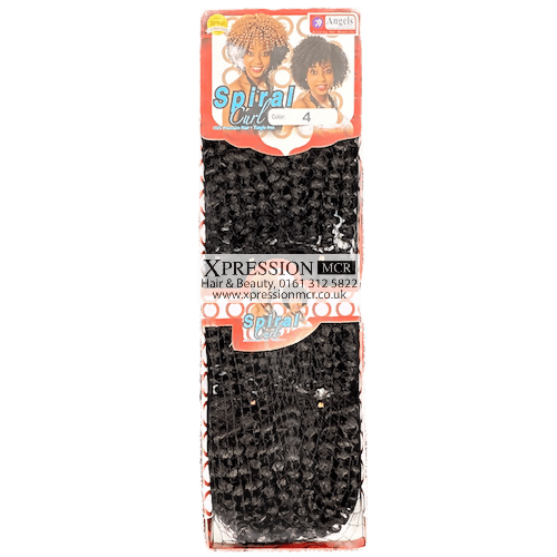 Angel Spiral Curl – 5″, Short curly weave, 3 bundles