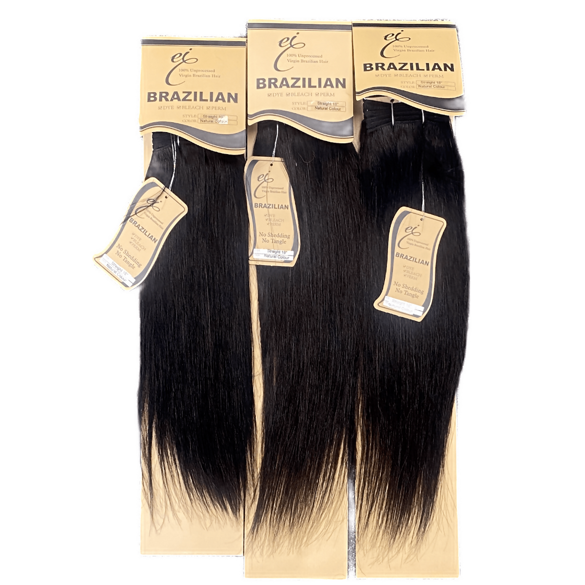 100% Unprocessed Virgin Brazilian Hair Straight 8" - 28" Long