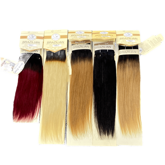 100% Unprocessed Virgin Brazilian Hair 10"-26" Long Straight