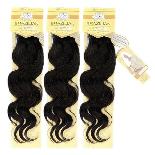 Body Wave 100% Unprocessed Virgin Brazilian Hair 10"-26" Long