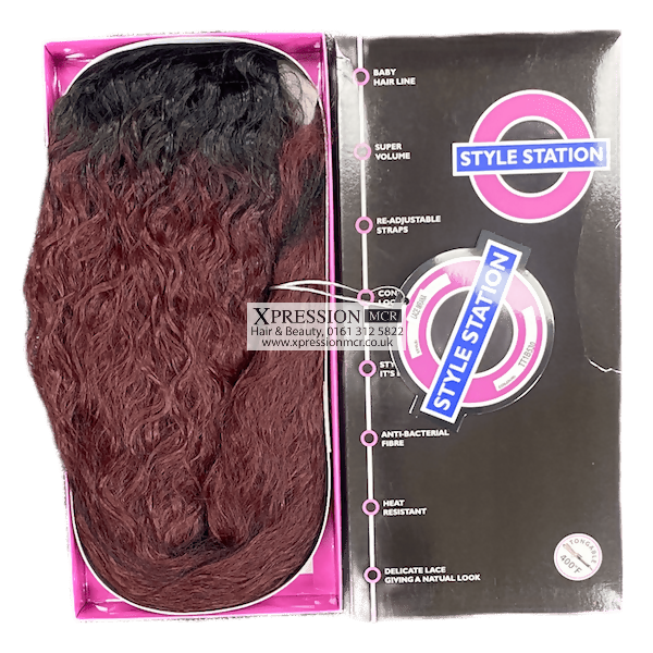 Lace IMRANA Bob Style Baby Hair Super Volume Anti-Bacterial Fibre Wig