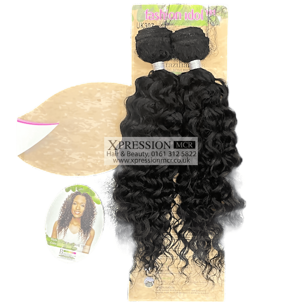 Sleek Ivory Weave Classic Brazilian Fashion Idol Synthetic Weave Hair 18 Inch