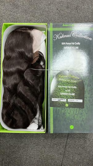 Kuknus Collection With Lace Deep Part Anabel Wig Best Quality - Long Wavy Style