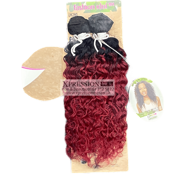 Sleek Ivory Weave Classic Brazilian Fashion Idol Synthetic Weave Hair 18 Inch