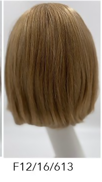 Sleek Carly 100% Human Hair Bob Wig With Fringe 10" Inch