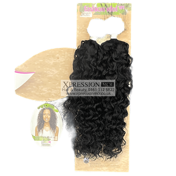 Sleek Ivory Weave Classic Brazilian Fashion Idol Synthetic Weave Hair 18 Inch