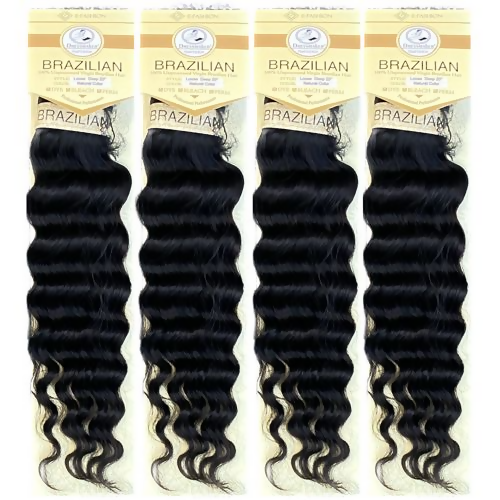 Loose Deep 100% Unprocessed Virgin Brazilian Hair 10"-26" Long