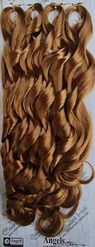 Angels French Pony Curl Long- Braids 4 Bundles 192g 27″Inch