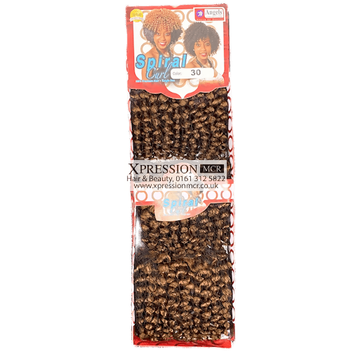 Angel Spiral Curl – 5″, Short curly weave, 3 bundles
