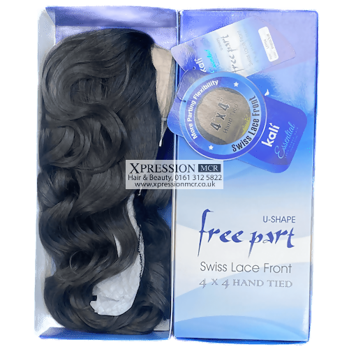 Kali Essential 100% Human Hair Blended Lace Front 4x4 Wavy Wig LFP04