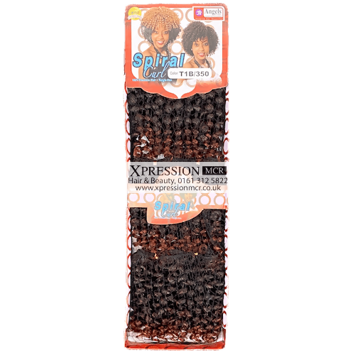 Angel Spiral Curl – 5″, Short curly weave, 3 bundles
