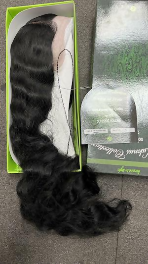 Kuknus Collection With Lace Deep Part Anabel Wig Best Quality - Long Wavy Style
