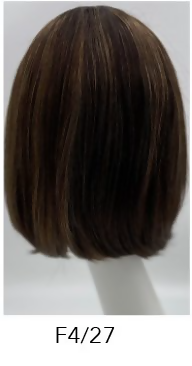 Sleek Carly 100% Human Hair Bob Wig With Fringe 10" Inch