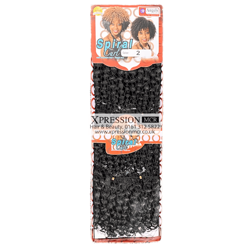 Angel Spiral Curl – 5″, Short curly weave, 3 bundles