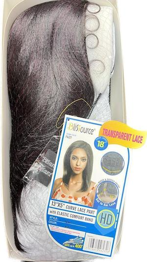BlisSource 13x45HAND-TIED BOX BRAID LACE WIG PRE_STRETCHED Baby Hair 38 Inch