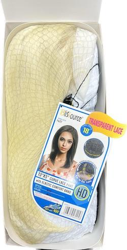 BlisSource 13x45HAND-TIED BOX BRAID LACE WIG PRE_STRETCHED Baby Hair 38 Inch