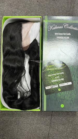 Kuknus Collection With Lace Deep Part Anabel Wig Best Quality - Long Wavy Style