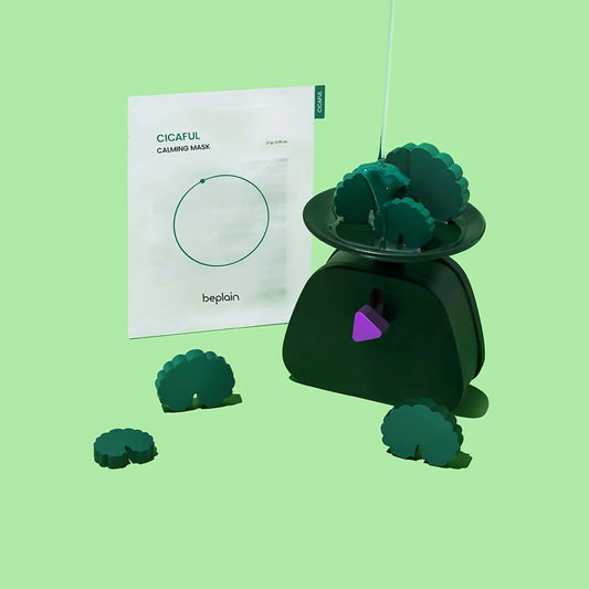 Beplain Cicaful Calming Mask Korean product 10P