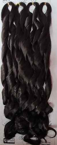 Angels French Pony Curl Long- Braids 4 Bundles 192g 27″Inch