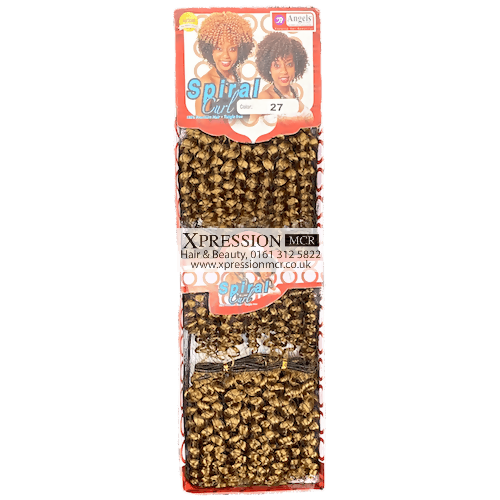 Angel Spiral Curl – 5″, Short curly weave, 3 bundles