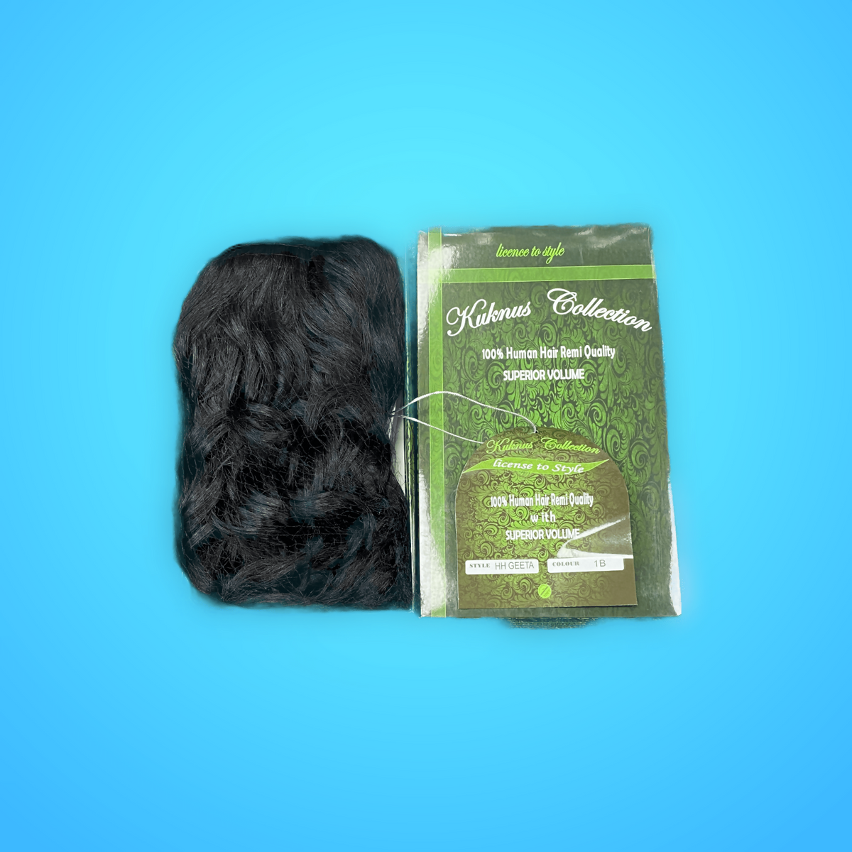 Kuknus HH Geeta Short Loose Wave 100% Human Hair Remi Quality Superior Volume