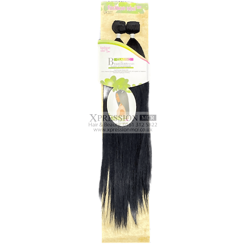 Sleek Brazlian Crimp Yaki Weave Synthetic Hair Crimped Texture Brazilian 20" 22"Inch