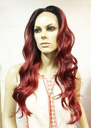 Kali Essential 100% Human Hair Blended Lace Front 4x4 Wavy Wig LFP04